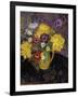 Yellow Tulips; Les Tulipe Jaunes-Frederick Carl Frieseke-Framed Giclee Print
