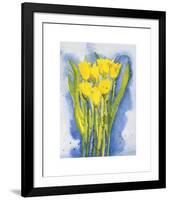 Yellow Tulips-Witka Kova-Framed Art Print
