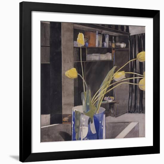 Yellow Tulips-Charles Rennie Mackintosh-Framed Giclee Print