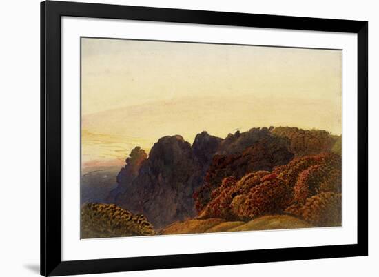 Yellow Twilight-Samuel Palmer-Framed Giclee Print