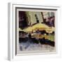 Yellow Umbrellas-Patti Mollica-Framed Giclee Print