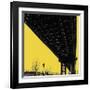 Yellow Underpass-Erin Clark-Framed Giclee Print