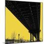 Yellow Underpass-Erin Clark-Mounted Giclee Print