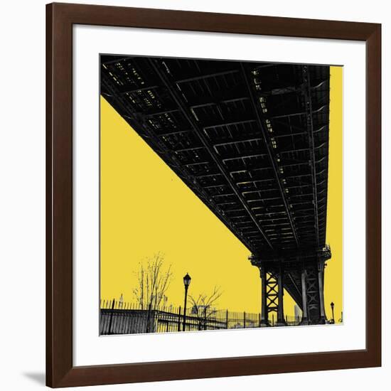 Yellow Underpass-Erin Clark-Framed Giclee Print
