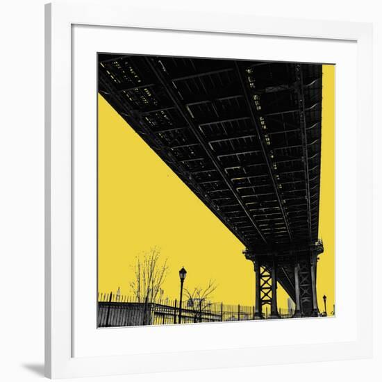 Yellow Underpass-Erin Clark-Framed Giclee Print