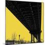 Yellow Underpass-Erin Clark-Mounted Giclee Print