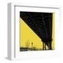 Yellow Underpass-Erin Clark-Framed Art Print
