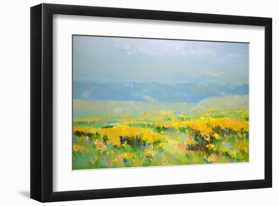 Yellow Valley-Vahe Yeremyan-Framed Art Print