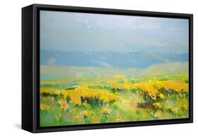 Yellow Valley-Vahe Yeremyan-Framed Stretched Canvas