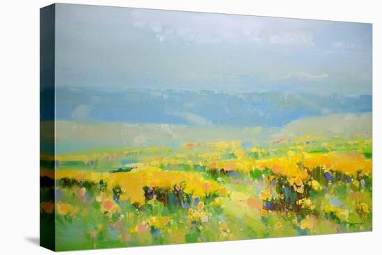 Yellow Valley-Vahe Yeremyan-Stretched Canvas