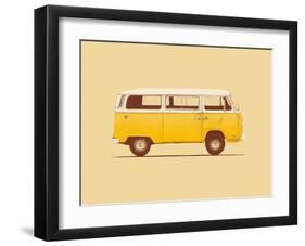 Yellow Van-Florent Bodart-Framed Art Print