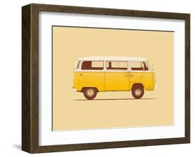 Yellow Van-Florent Bodart-Framed Art Print