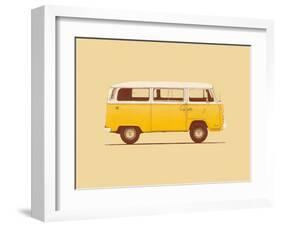 Yellow Van-Florent Bodart-Framed Art Print