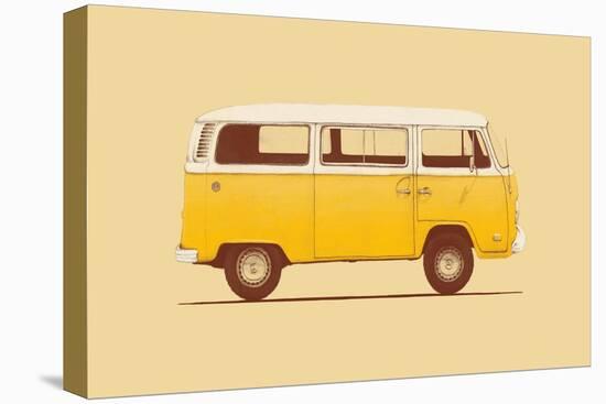 Yellow Van-Florent Bodart-Stretched Canvas