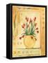 Yellow Vase-Gregory Gorham-Framed Stretched Canvas