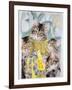 Yellow Vase-Anne Robinson-Framed Giclee Print