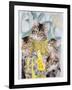 Yellow Vase-Anne Robinson-Framed Giclee Print