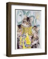 Yellow Vase-Anne Robinson-Framed Giclee Print