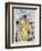 Yellow Vase-Anne Robinson-Framed Giclee Print