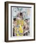 Yellow Vase-Anne Robinson-Framed Giclee Print