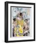 Yellow Vase-Anne Robinson-Framed Giclee Print