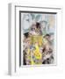 Yellow Vase-Anne Robinson-Framed Giclee Print