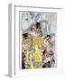 Yellow Vase-Anne Robinson-Framed Giclee Print