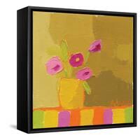 Yellow Vase-Phyllis Adams-Framed Stretched Canvas