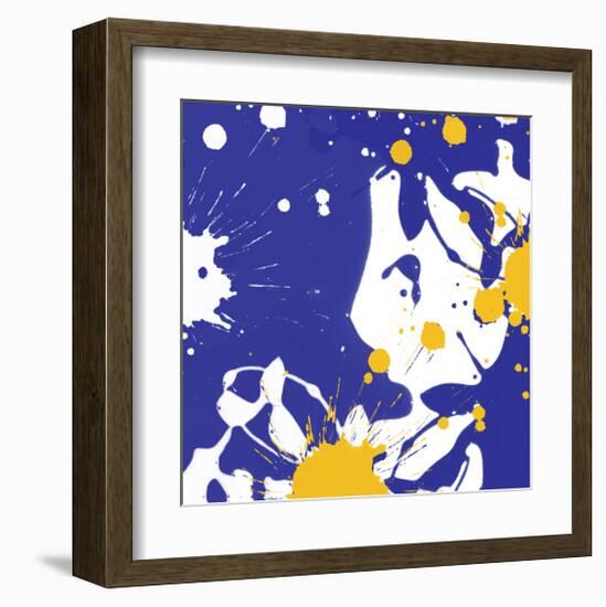 Yellow Violet-Irena Orlov-Framed Art Print