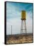 Yellow Water Tower II-Sonja Quintero-Framed Stretched Canvas