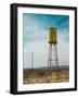 Yellow Water Tower II-Sonja Quintero-Framed Photographic Print