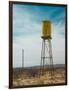 Yellow Water Tower II-Sonja Quintero-Framed Photographic Print