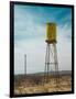 Yellow Water Tower II-Sonja Quintero-Framed Photographic Print