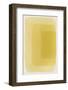 Yellow Watercolor Shapes #4-jay stanley-Framed Photographic Print