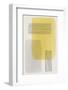 Yellow Watercolor Shapes Series #1-jay stanley-Framed Photographic Print