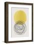 Yellow Watercolor Shapes Series #3-jay stanley-Framed Photographic Print