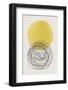 Yellow Watercolor Shapes Series #3-jay stanley-Framed Photographic Print