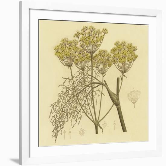 Yellow Weeds-null-Framed Art Print