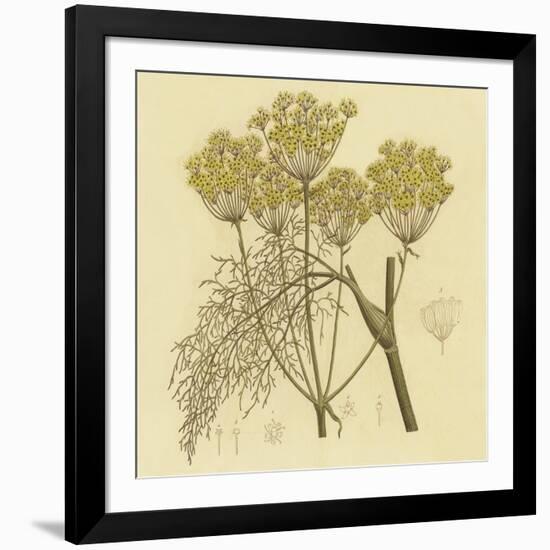 Yellow Weeds-null-Framed Art Print