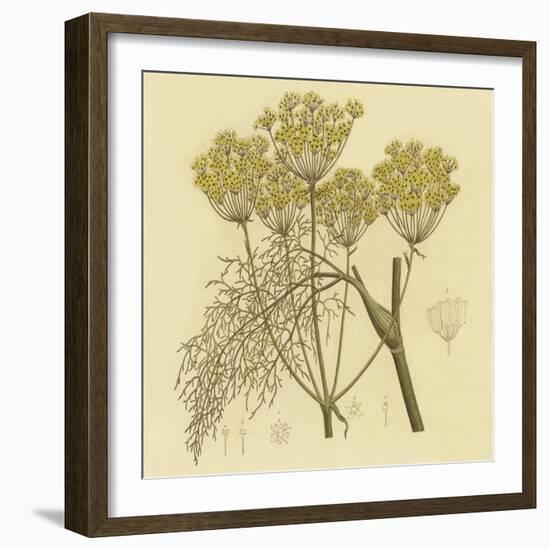 Yellow Weeds-null-Framed Art Print