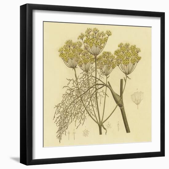 Yellow Weeds-null-Framed Art Print