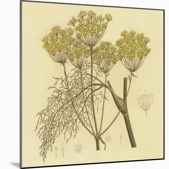 Yellow Weeds-null-Mounted Art Print