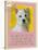 Yellow Westie-Cathy Cute-Stretched Canvas