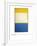 Yellow, White, Blue Over Yellow on Gray, 1954-Mark Rothko-Framed Giclee Print