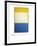 Yellow, White, Blue Over Yellow on Gray, 1954-Mark Rothko-Framed Giclee Print