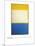 Yellow, White, Blue Over Yellow on Gray, 1954-Mark Rothko-Mounted Giclee Print