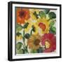 Yellow Zinnias-Kim Parker-Framed Giclee Print