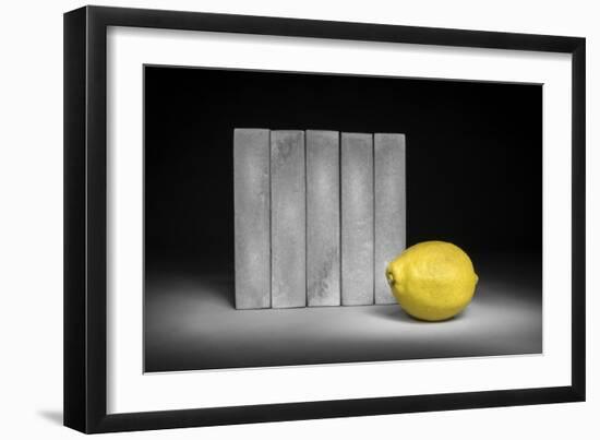 Yellow-Christophe Verot-Framed Giclee Print