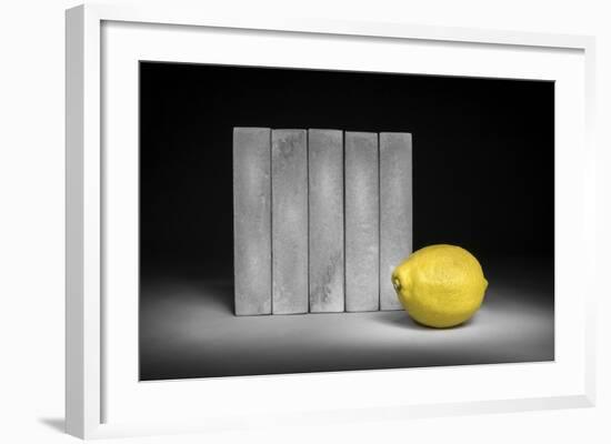 Yellow-Christophe Verot-Framed Giclee Print