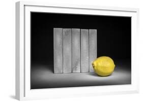 Yellow-Christophe Verot-Framed Giclee Print